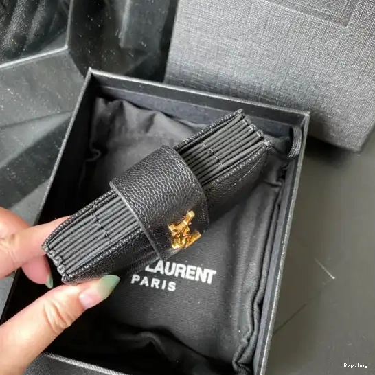 Rep ladies REP CARD MONOGRAM YSL CASE BUSINESS 0529